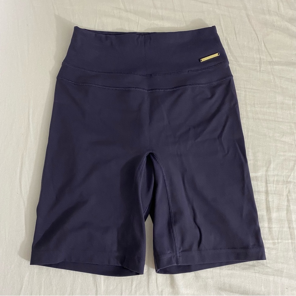 Whitney Simmons v4 Gymshark Shorts Indigo Navy